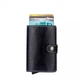 Гаманець Cart Holder з RFID захистом, чорний з застібкою - зображення 2