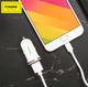 Автомобильное зарядное устройство MINI 2xUSB FONENG + кабель Type-C Black - изображение 6
