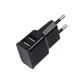 Сетевое зарядное устройство - адаптер 2xUSB Black - изображение 2