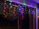 Гирлянда светодиодная LTL Sople занавес 200 led длина 6.4 метра разноцветная RGB + переходник - изображение 1