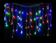 Гирлянда светодиодная LTL Sople занавес 500 led длина 16 метров разноцветная RGB + переходник - изображение 1