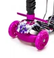 Детский трехколесный самокат Scooter Божья коровка 5 в 1 с бортиком, сиденьем, родительской ручкой и рисунком, Маки - изображение 3