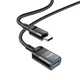 Кабель Hoco Type-C для USB femme charging data sync extension cable U107 |1.2M, OTG USB3.0, 3A| 5 Gbps - зображення 3