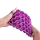 Силіконова форма для льоду CUMENSS Стільники Purple - зображення 5