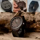 Чоловічий годинник з дерева SkinWood Black з індивідуальним гравіюванням - зображення 3