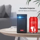 Портативний кишеньковий проектор Byintek P20 з WiFi підтримкою 4K 3D та акумулятором на 7200 mAh (P20UPD) - зображення 7