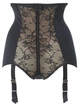 Трусики Gossard Retrolution 8514 сліпи з високою посадкою знімними підтяжками XS Black (5053014019686) - изображение 1