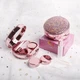 Набор для хранения контактных линз розовый Pink - изображение 1
