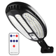 Вуличний світильник на сонячній батареї Solar sensor light HB-8188B із датчиком руху Чорний - зображення 3