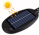 Вуличний світильник на сонячній батареї Solar sensor light HB-8188B із датчиком руху Чорний - зображення 5