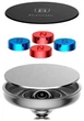 Магнитный держатель для смартфона Baseus Bullet Magnetic Bracket на клеящейся платформе Silver «SUYZD-0S» - изображение 6