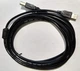Кабель перехідник USB-принтер 3м чорний - зображення 1