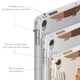 Чохол книжка, обкладинка для Apple iPad (Симпатичний їжачок) моделі 7.9 mini 1 2 3 епл айпад міні 2012 2013 2014 case smart c (823640271) - зображення 5