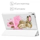 Чехол книжка, обложка для Apple iPad эпл айпад (Пушистые кролики) Pro 9.7 2016 (A1673/A1674/A1675) - изображение 4