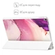 Чохол книжка, обкладинка для Apple iPad (Рожева хвиля) моделі 9.7 епл айпад 2018 case smart cover (786713844) - зображення 4