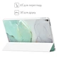 Чохол книжка, обкладинка для Apple iPad (Зелений мармур) моделі 7.9 mini 5 епл айпад міні 2019 case smart cover (823586420) - зображення 4