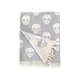 Полотенце Lotus Home Pestemal Skull 90*160 grey серый (svt-2000022305853) - изображение 5