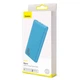Внешний аккумулятор повербанк power bank Baseus Bipow 10000mAh |3A, 18W, PD/QC3.0, USB, Type-C, micro-USB| Blue - изображение 8