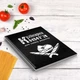 Кулинарная книга для записи рецептов "Стейк из мяса со скрещенными ножами" на спирали - изображение 1