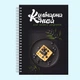 Кулинарная книга для записи рецептов "Вафли с голубикой" на спирали - изображение 2