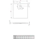 Поддон Radaway Kyntos C 90x90 квадратный, белый (HKC9090-04) - изображение 2