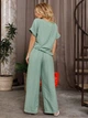 Женский костюм-двойка 12766rm XL оливковый - изображение 3