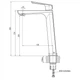 Смеситель для умывальника TOPAZ LEXI TL 21203-H57 - изображение 4