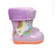 Резиновые сапоги для девочек bbt.kids VT0286 фиолетовые 28р. (18,0 см.) - изображение 2
