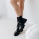 Черевики жіночі Fashion Catchy 3299 36 розмір 23,5 см Чорний - зображення 1