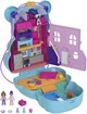 Ігровий набір Поллі Покет Mattel Polly Pocket Teddy Bear Purse Кишеньковий Світ Вечірні посиденьки з ведмедиком (HGC39) - зображення 3
