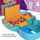 Ігровий набір Поллі Покет Mattel Polly Pocket Teddy Bear Purse Кишеньковий Світ Вечірні посиденьки з ведмедиком (HGC39) - зображення 6