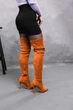 Ботфорти жіночі Fashion Wasp 3363 39 розмір 25 см Гірчичний - зображення 7