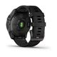 Часы Garmin Fenix 7 Sapphire Solar титановый серый DLC с черным ремешком - изображение 4