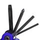 Мультитул West Biking YP0719243 Blue карманный набор инструментов для велосипеда (OPT-3311) - изображение 4