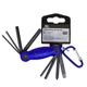 Мультитул West Biking YP0719243 Blue карманный набор инструментов для велосипеда (OPT-3311) - изображение 5