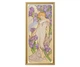 Постер CP The Flowers: Iris 1898, Альфонс Муха 52х120 см (211) - изображение 1