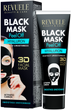 Черная маска-пленка для лица Revuele Black Mask Peel Off Hyaluron с гиалуроновой кислотой 80 мл (3800225903844) - изображение 1