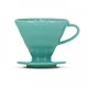 Керамическая воронка Hario V60 02 Turquoise для кофе, Бирюзовая - изображение 1