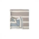 Полотенце Lotus Home - Linen muslin beige-lead blue 80*160 - изображение 3