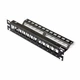 Модульная патч-панель CMS 10" 12 портов 1U Keystone(Slim) черная CMS-PP12K10RM-B - изображение 1