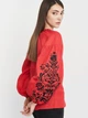Вышиванка женская с узором NARODNYY BUTIK Дерево життя 1041.1 50 Красная (NB2000000188539) - изображение 4