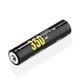 Аккумулятор 10440/AAA литий-ионный (Li-Ion) Soshine 10440-3.7-350 350mAh, 3A, 4.2/3.7/2.5V, Black - изображение 2