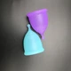 Менструальная чаша Anytime Menstrual Cup размер L (медицинский силикон), 1 шт , зеленая - изображение 4