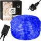 Светодиодная Гирлянда дюралайт уличная наружная Springos Rope Lights 10 м 240 LED CL1203 новогодняя синий - изображение 1