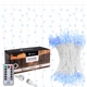 Уличная гирлянда бахрома Springos 3 x 3 м 306 LED Pilot CL4002 Blue - изображение 1
