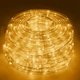 Уличная новогодняя гирлянда дюралайт Springos Rope Lights 10 м 240 LED CL1200 Warm White - изображение 3