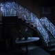 Светодиодная Гирлянда водопад штора Springos 2 x 2 м 400 LED CL0098 новогодняя холодный белый - изображение 5