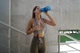 Спортивная бутылка-шейкер Blender Bottle SportMixer Twist 820 ml Navy - изображение 5