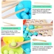 Деревянная развивающая игрушка Bead Holder Мозаика Цветные шарики пинцет, ложка, палочки, стаканчики для сортировки MD 2210 - изображение 6