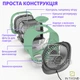 Мини кондиционер Air Cooler M201 Зелёный портативный USB охладитель с подсветкой - изображение 9